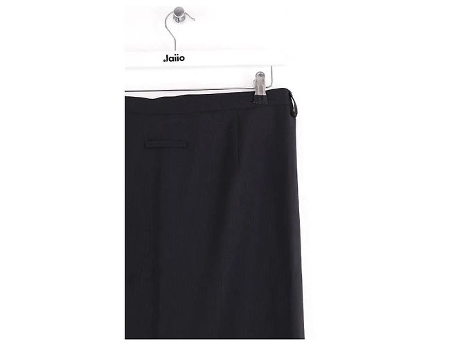 Falda de lana negra Jean Paul Gaultier Negro - vista 4