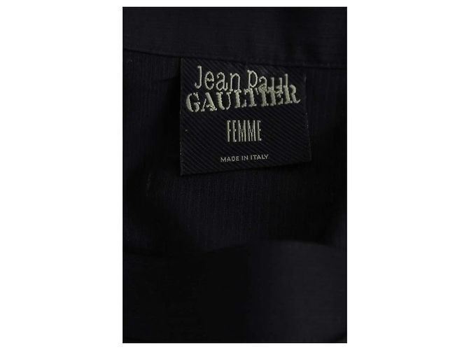 Falda de lana negra Jean Paul Gaultier Negro - vista 5