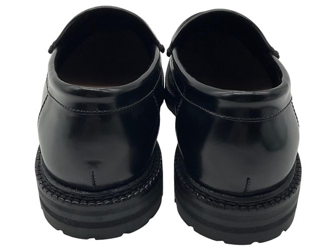 Mocassini / Ballerine in pelle lucida Manolo Blahnik Nero - vista 5