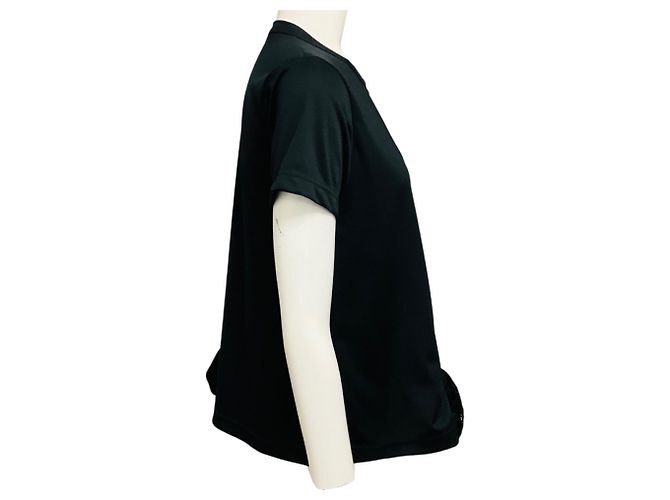 Comme des Garcons T-Shirt mit Rüschen schwarz - Ansicht 2