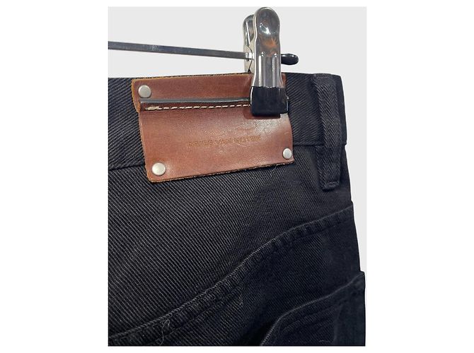 Jeans Dries Van Noten neri T.27 Nero - vista 5