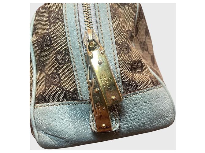 Padlock Gucci Lock Heart Canvas Tasche Beige - Ansicht 5