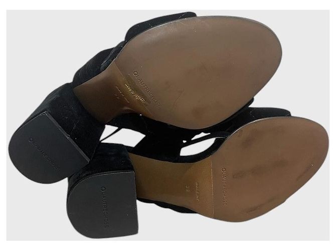 Autre Marque Sandali L'Autre Chose neri T.38 Nero - vista 7