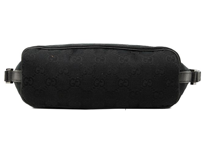 Borsa a tracolla Boat in tela GG Web Gucci nera Nero - vista 3