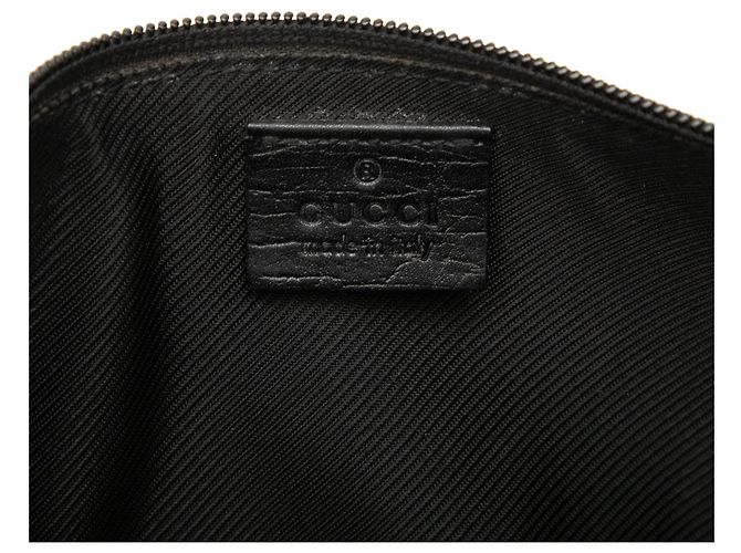 Borsa a tracolla Boat in tela GG Web Gucci nera Nero - vista 5