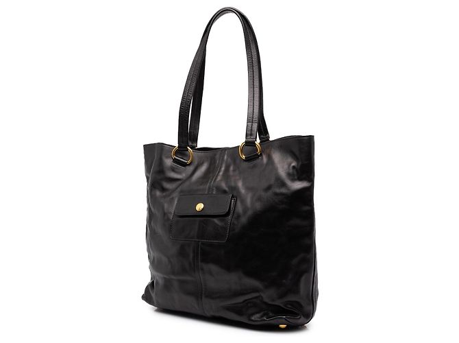 Tote Prada em couro de bezerro macio preto - vista 2