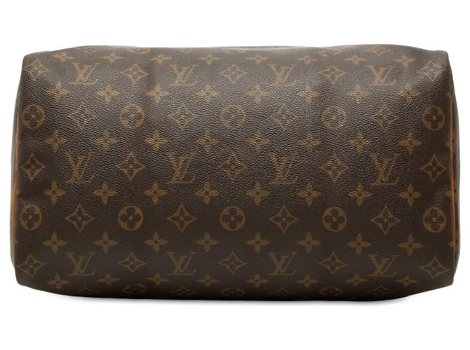 Bolso Boston Louis Vuitton Monogram Speedy 35 Marrón Castaño - vista 3