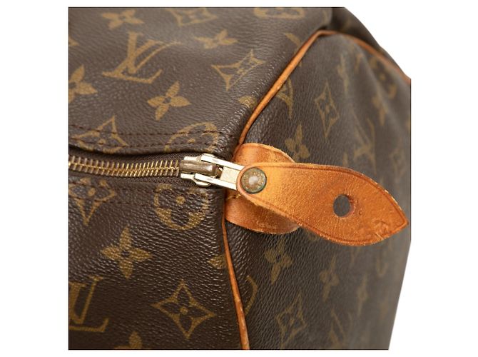 Bolso Boston Louis Vuitton Monogram Speedy 35 Marrón Castaño - vista 5