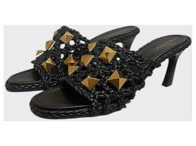 Valentino Garavani Mules Valentino nere T.39 Nero - vista 3