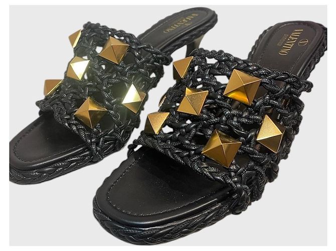 Valentino Garavani Mules Valentino nere T.39 Nero - vista 4