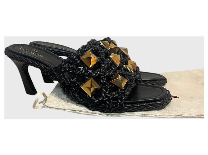 Valentino Garavani Mules Valentino nere T.39 Nero - vista 9