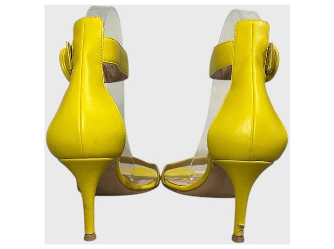 Sandali Gianvito Rossi gialli T.37,5 Giallo - vista 6