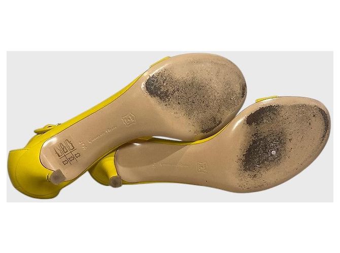 Sandali Gianvito Rossi gialli T.37,5 Giallo - vista 8