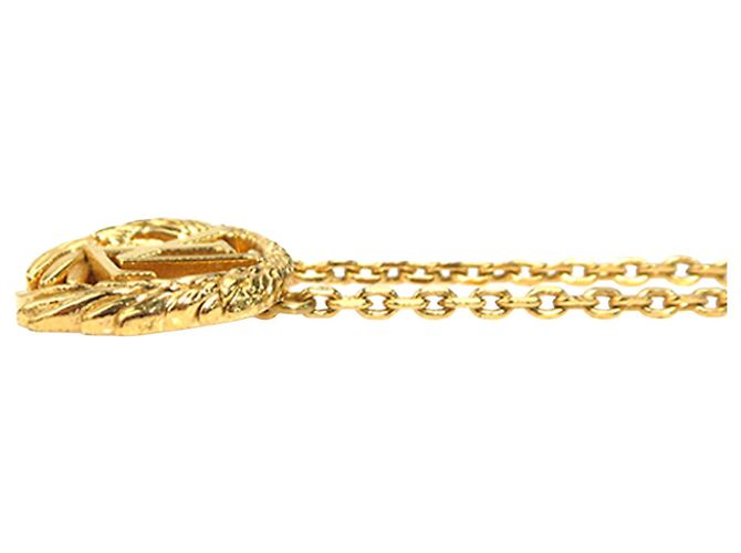 Collar LV Angel Louis Vuitton chapado en oro Dorado - vista 5