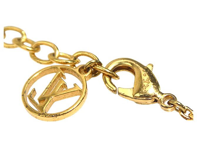 Collar LV Angel Louis Vuitton chapado en oro Dorado - vista 8