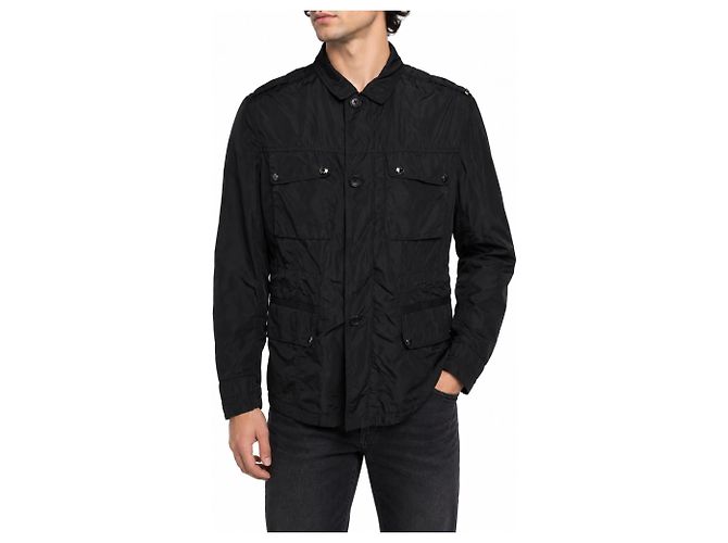 Louis Vuitton, cortavientos negro de 4 bolsillos - vista 2