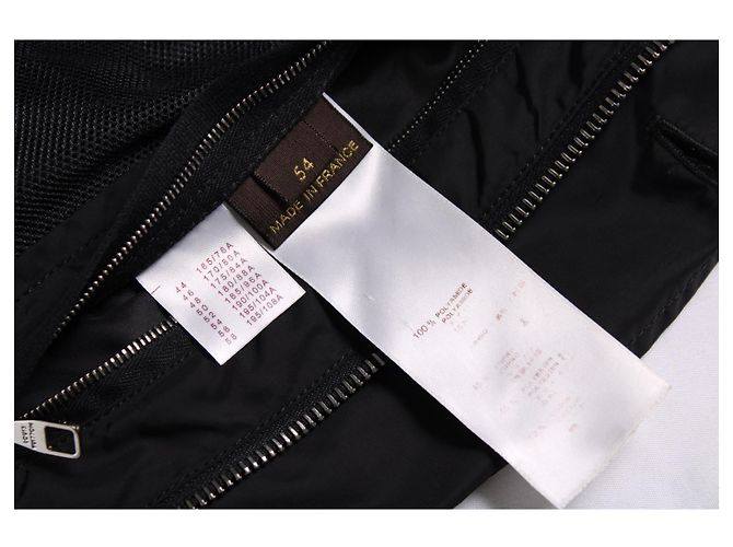 Louis Vuitton, cortavientos negro de 4 bolsillos - vista 6