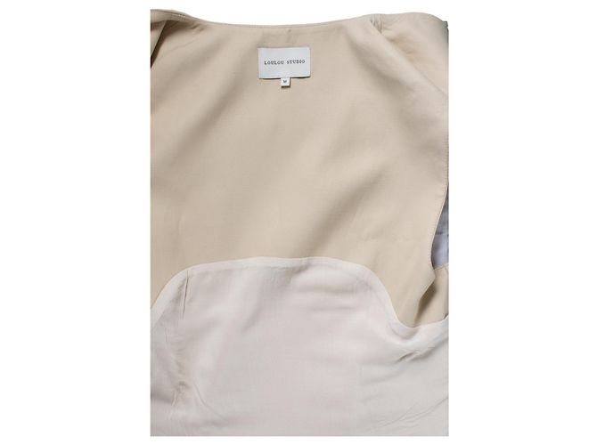 Autre Marque Loulou Studio, gilet Arup beige - vista 5