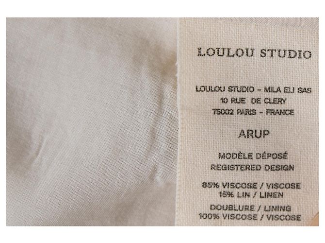 Autre Marque Loulou Studio, gilet Arup beige - vista 6
