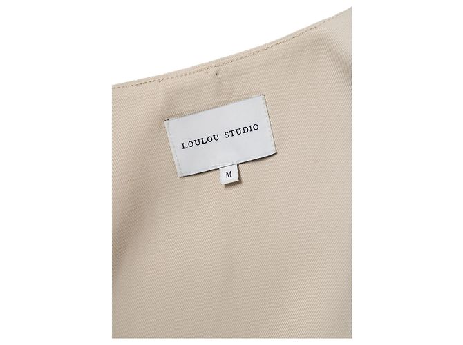 Autre Marque Loulou Studio, gilet Arup beige - vista 8