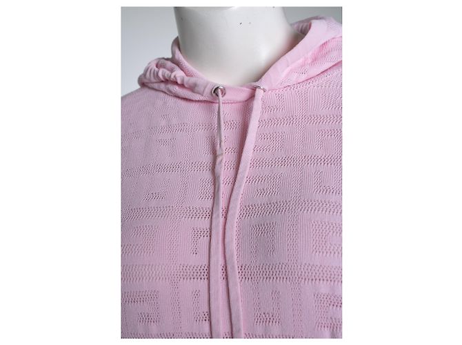 Givenchy, Twinset aus 4G-Jacquard-Strick in Rosa Pink - Ansicht 10