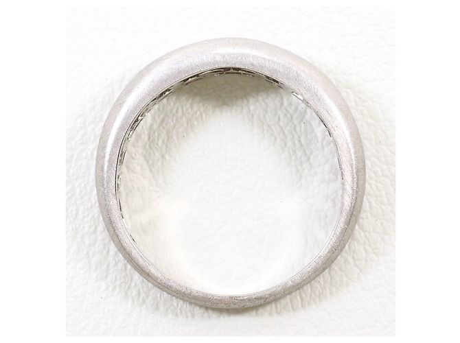 Autre Marque Anello a fascia in oro bianco 18K D'oro - vista 2