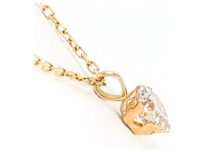 Autre Marque Halskette aus 18K Roségold mit Diamant Golden - Ansicht 2