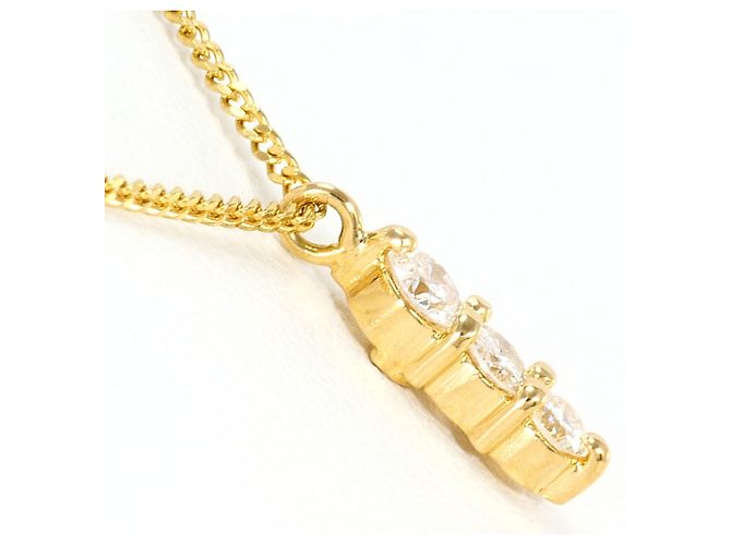 Autre Marque Collana in oro giallo 18K con diamante D'oro - vista 2