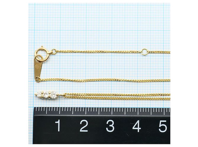 Autre Marque Collana in oro giallo 18K con diamante D'oro - vista 4