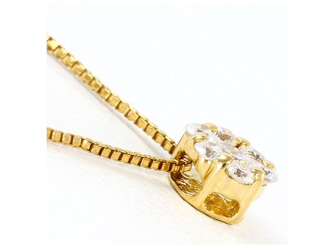 Autre Marque Collana in oro giallo 18K con diamante D'oro - vista 2