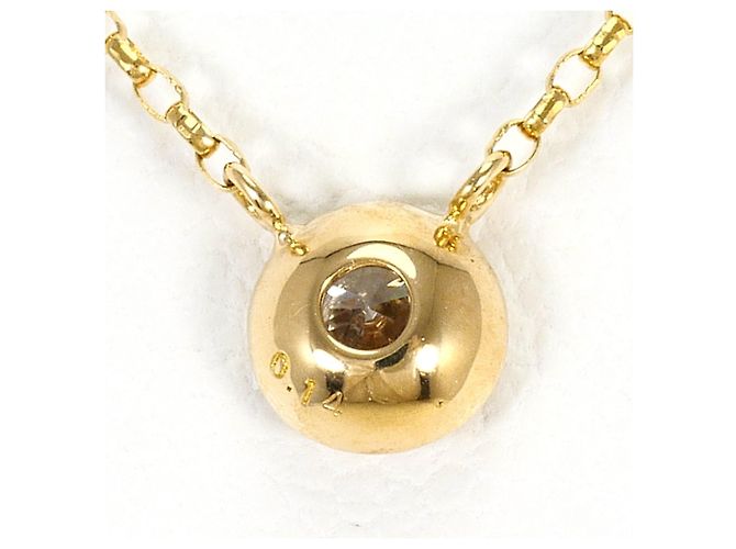 Autre Marque Collana in oro giallo 18K con diamante D'oro - vista 3