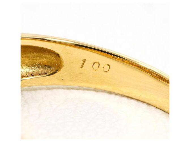 Autre Marque Anello fede in oro giallo 18K e diamanti D'oro - vista 6