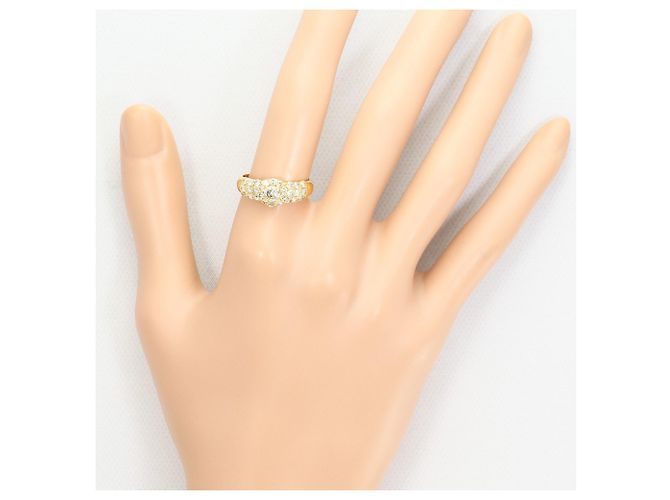 Autre Marque Anello fede in oro giallo 18K e diamanti D'oro - vista 7