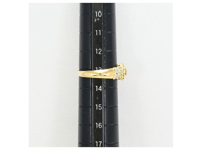Autre Marque Anello fede in oro giallo 18K e diamanti D'oro - vista 8