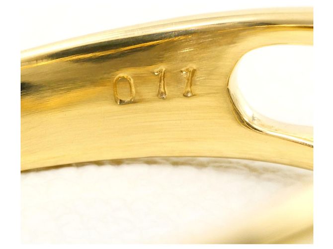 Autre Marque Anello fede in oro giallo 18K con diamante D'oro - vista 5