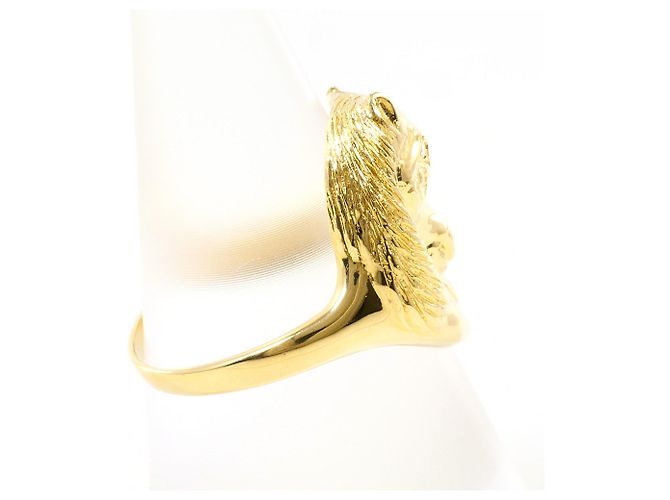 Autre Marque Bandring aus 18K Gelbgold mit Diamant Golden - Ansicht 3