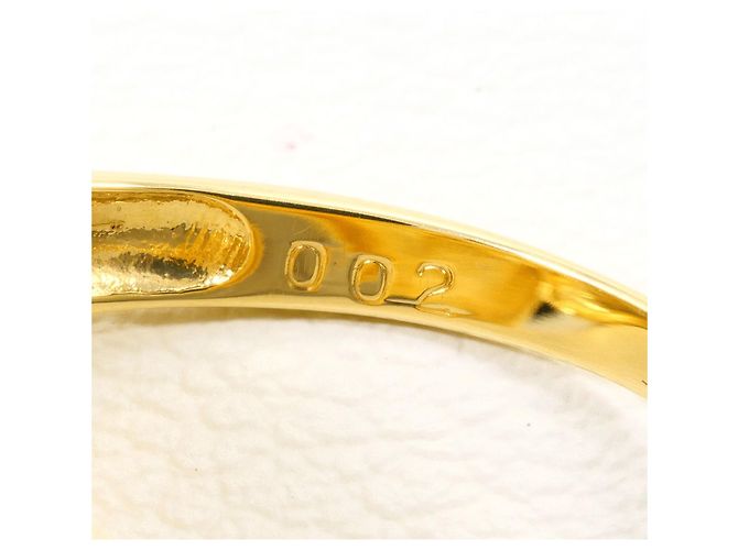 Autre Marque Bandring aus 18K Gelbgold mit Diamant Golden - Ansicht 6