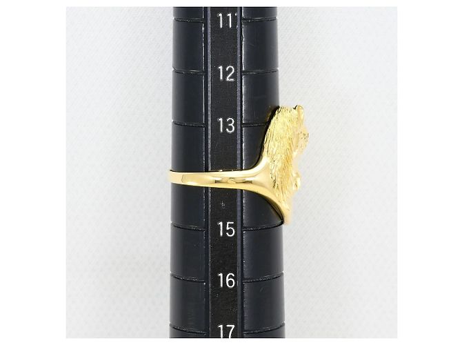 Autre Marque Bandring aus 18K Gelbgold mit Diamant Golden - Ansicht 8