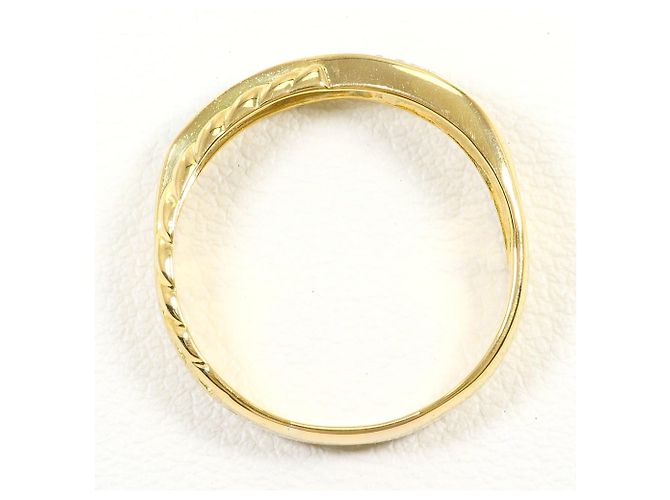 Autre Marque Ehering aus PT850 Platin und 18K Gelbgold Golden - Ansicht 2