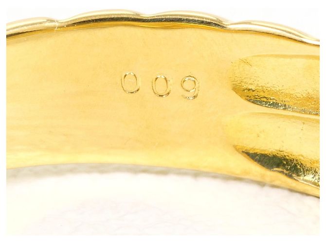 Autre Marque Ehering aus PT850 Platin und 18K Gelbgold Golden - Ansicht 5
