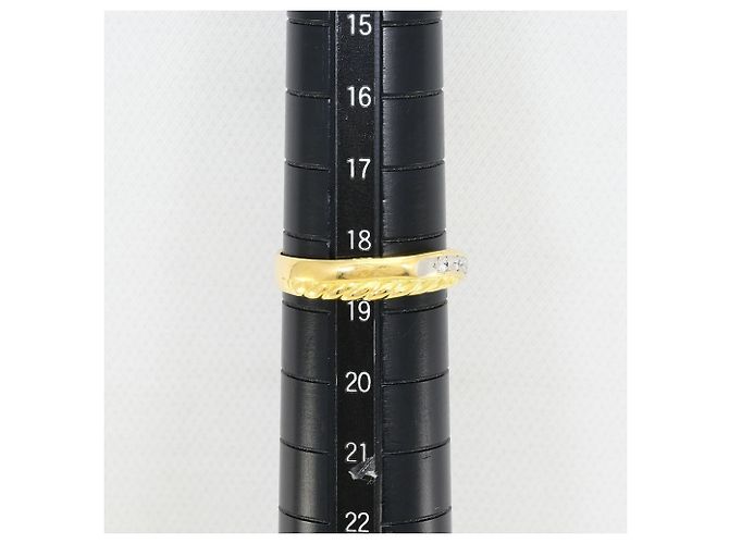 Autre Marque Ehering aus PT850 Platin und 18K Gelbgold Golden - Ansicht 7