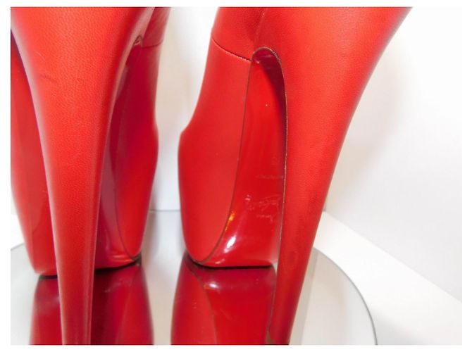Christian Louboutin Louboutin High-Heel-Schuhe Rot - Ansicht 10