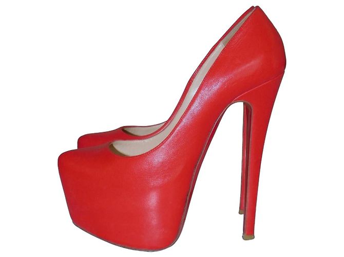 Christian Louboutin Louboutin High-Heel-Schuhe Rot - Ansicht 2