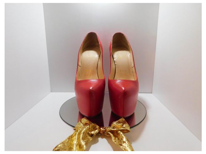 Christian Louboutin Louboutin High-Heel-Schuhe Rot - Ansicht 4