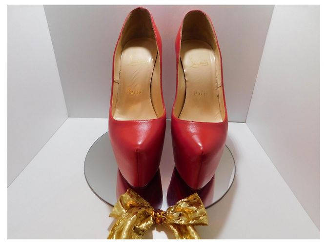 Christian Louboutin Louboutin High-Heel-Schuhe Rot - Ansicht 7