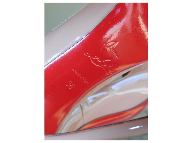 Décolleté Christian Louboutin So Kate t36 Beige - vista 13