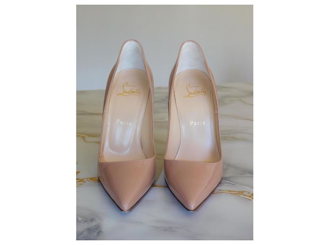 Décolleté Christian Louboutin So Kate t36 Beige - vista 7