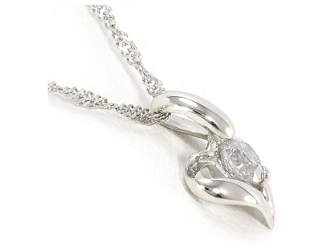 Autre Marque Collar de platino PT900 y diamantes - vista 2