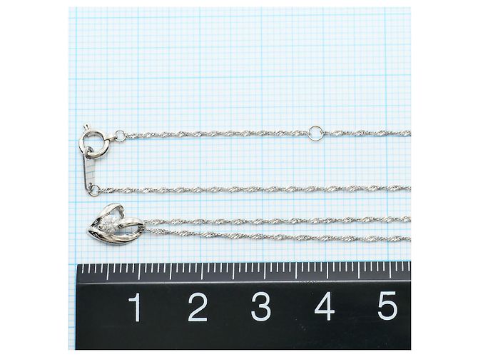 Autre Marque Collar de platino PT900 y diamantes - vista 4