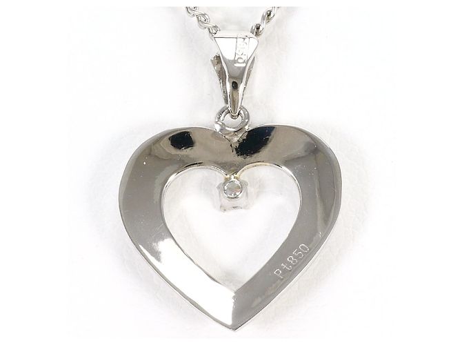 Autre Marque Collar de platino PT850 con diamante - vista 3